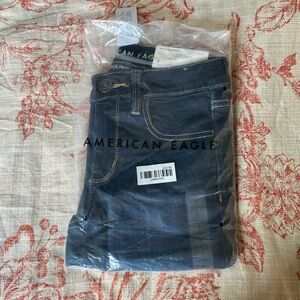 Dark Blue American Eagle Jeggings
